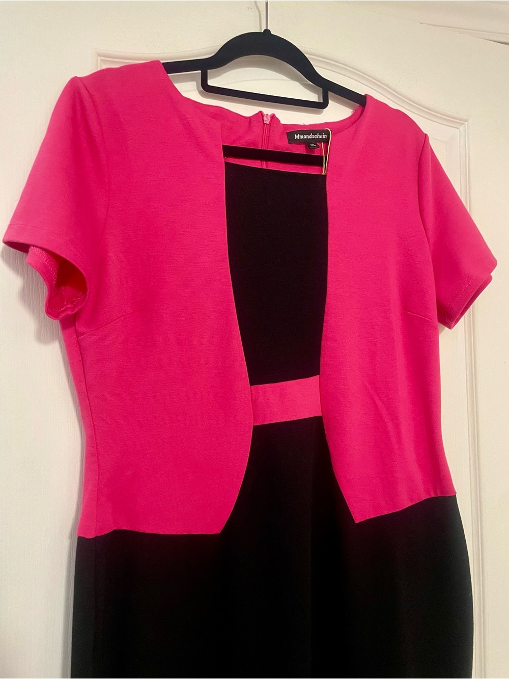 NWT Pink & Black Dress by Mmodschein Size XL